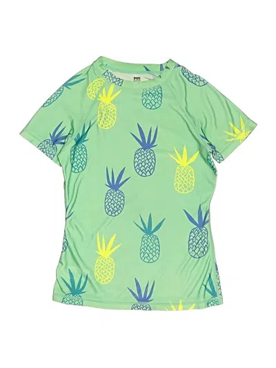 Pre-owned Tea Kids' Rash Guard In Green