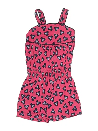 Pre-owned Tea Kids' Romper In Pink