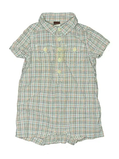 Pre-owned Tea Babies' Short Sleeve Outfit In Green