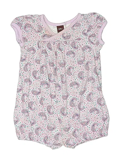 Pre-owned Tea Babies' Short Sleeve Outfit In Purple