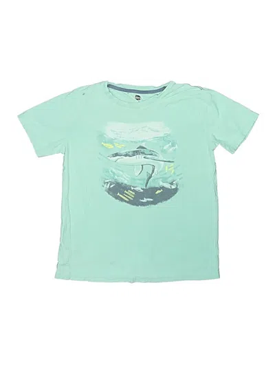 Pre-owned Tea Kids' Short Sleeve T-shirt In Blue