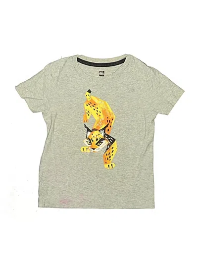 Pre-owned Tea Kids' Short Sleeve T-shirt In Gray