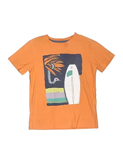 Pre-owned Tea Kids' Short Sleeve T-shirt In Orange