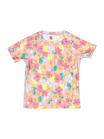 Pre-owned Tea Kids' Short Sleeve T-shirt In Pink