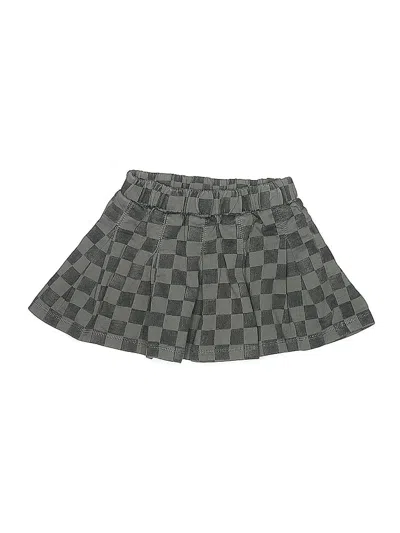 Pre-owned Tea Kids' Skirt In Gray