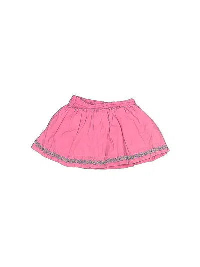 Pre-owned Tea Kids' Skirt In Pink