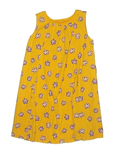 Pre-owned Tea Kids' Sleeveless Blouse In Yellow