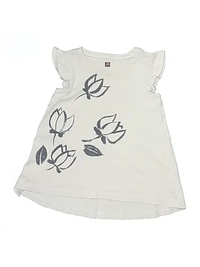 Pre-owned Tea Kids' Sleeveless T-shirt In Ivory