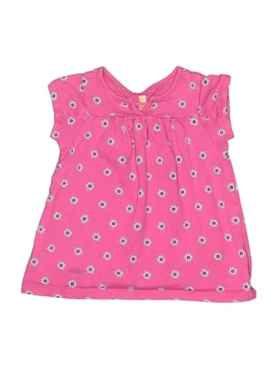 Pre-owned Tea Kids' Sleeveless T-shirt In Pink