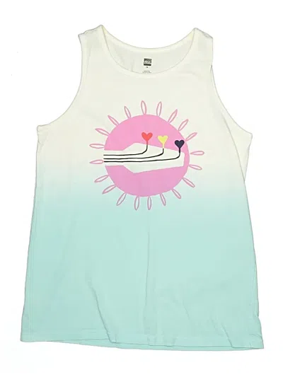 Pre-owned Tea Kids' Tank Top L Sweetheart Neckline Tops