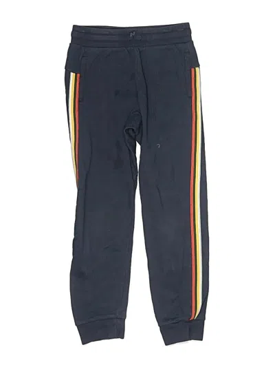 Pre-owned Tea Kids' Track Pants In Blue