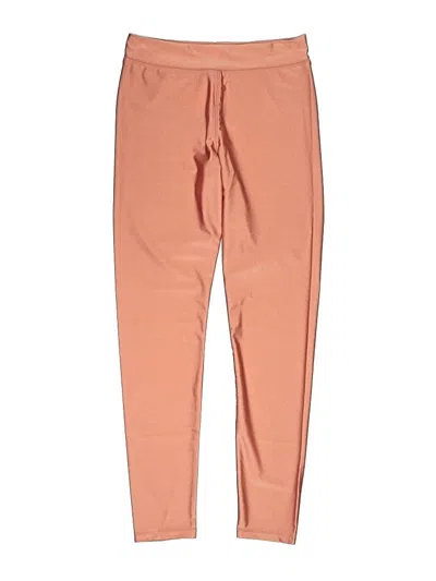 Tea Kids' Track Pants In Orange