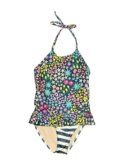 Pre-owned Tea Kids' Two Piece Swimsuit In Blue