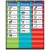 Teacher Created Resources 3 Column Pocket Chart In Multi