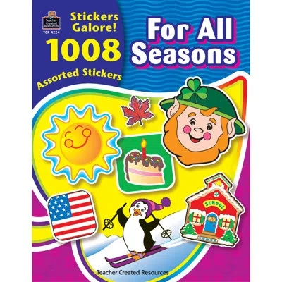 Teacher Created Resources All Seasons Sticker Book
