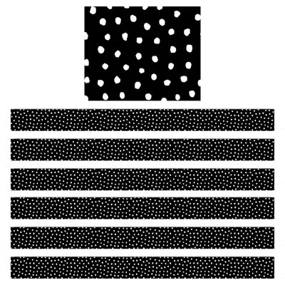 Teacher Created Resources Border Trim In Black;white