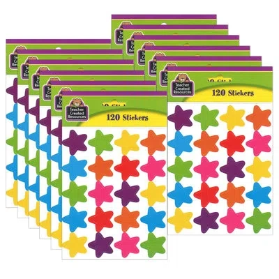 Teacher Created Resources Bright Stars Stickers