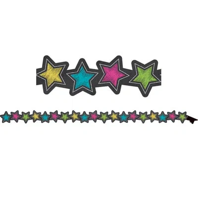 Teacher Created Resources Brights Stars Magnetic Border In Multi