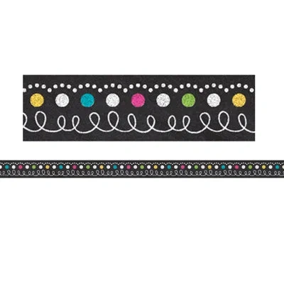 Teacher Created Resources Chalkboard Strips In Multi