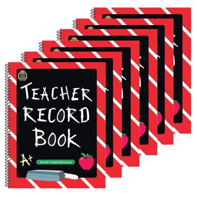 Teacher Created Resources Chalkboard Teacher Record Book