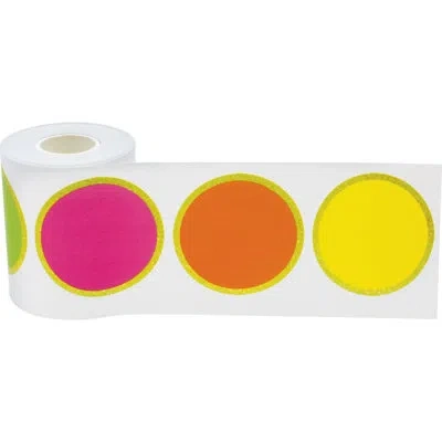 Teacher Created Resources Circles Straight Rolled Border Trim In Multi