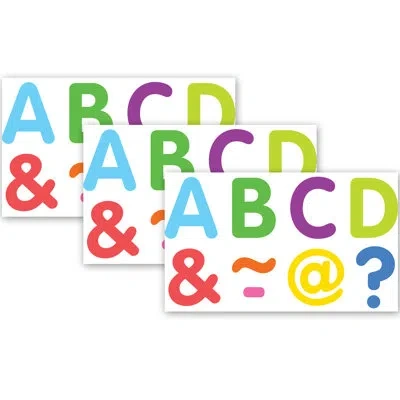 Teacher Created Resources Classic Magnetic Letters In Multicolor