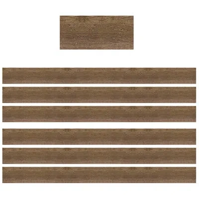 Teacher Created Resources Classroom Wood Design Straight Border Trim