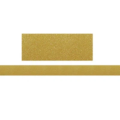 Teacher Created Resources Confetti Straight Border Trim In Gold