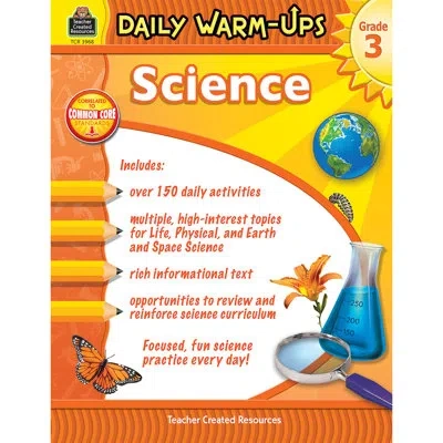 Teacher Created Resources Daily Warm Ups Science Book Grade 3