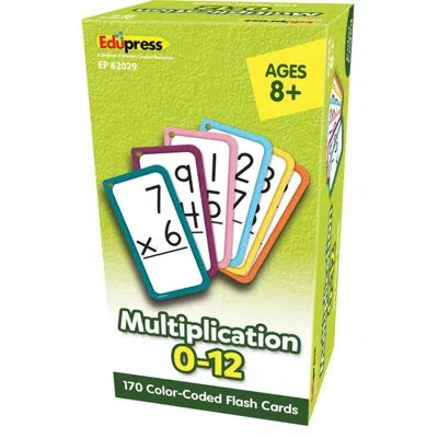 Teacher Created Resources Edupress Multiplication Flash Cards