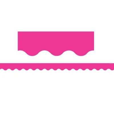 Teacher Created Resources Eucalyptus Border Trim In Hot Pink