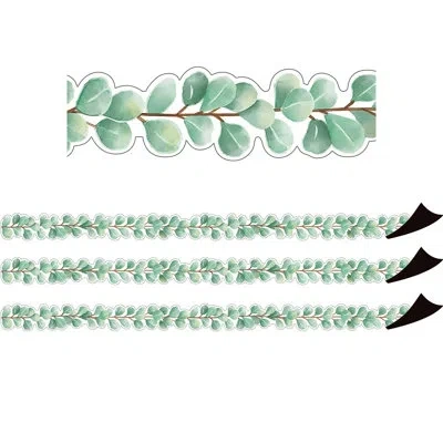 Teacher Created Resources Eucalyptus Die-cut Magnetic Border