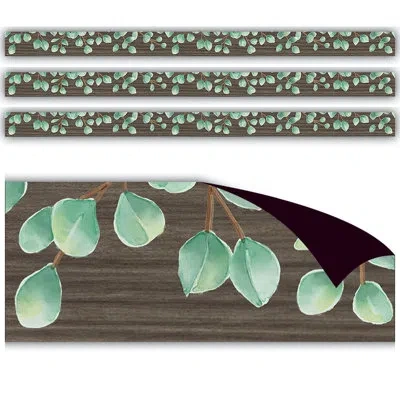 Teacher Created Resources Eucalyptus Magnetic Border In Green