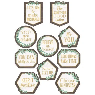 Teacher Created Resources Eucalyptus Positive Sayings Accents