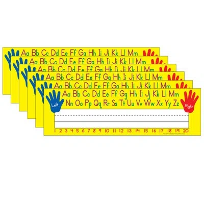 Teacher Created Resources Flat Left Right Alphabet Name Plates