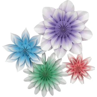 Teacher Created Resources Floral Bloom Paper In Blue;green;purple