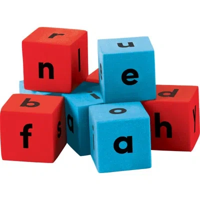 Teacher Created Resources Foam 60 Piece Alphabet Dice Set