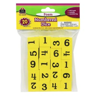 Teacher Created Resources Foam Numbered Tool