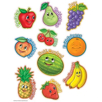 Teacher Created Resources Fruit Of The Spirit Accents In Multi