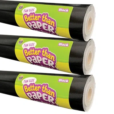 Teacher Created Resources Fun Better Than Paper Bulletin Board Roll In Black