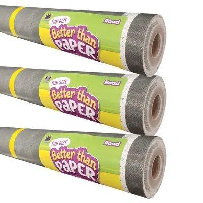 Teacher Created Resources Fun Better Than Paper Bulletin Board Roll In White;gray;yellow