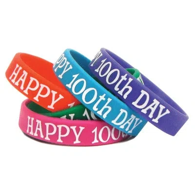 Teacher Created Resources Happy 100th Day Wristband Pack