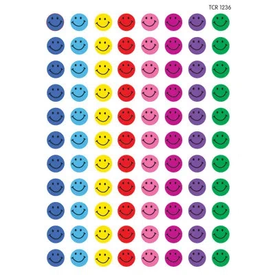 Teacher Created Resources Happy Faces Mini Stickers