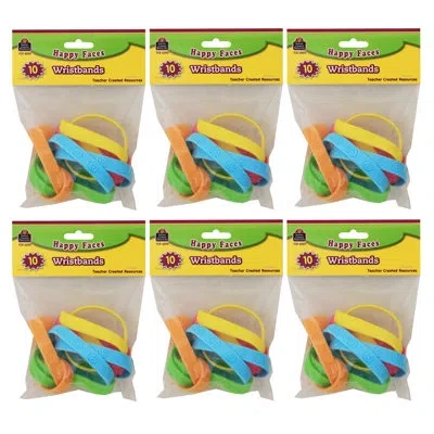 Teacher Created Resources Happy Faces Wristbands