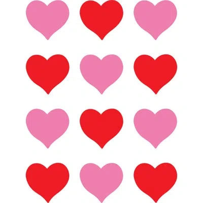 Teacher Created Resources Hearts Mini Accents