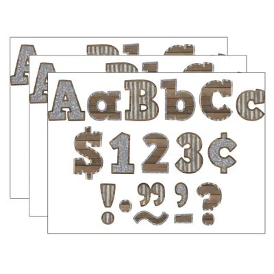 Teacher Created Resources Home Classroom Letters Combo Pack In Brown