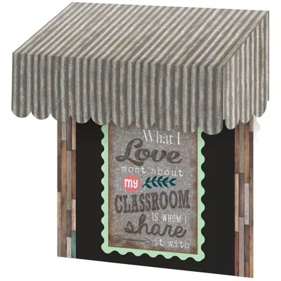 Teacher Created Resources Home Sweet Classroom Corrugated Awning In Gray