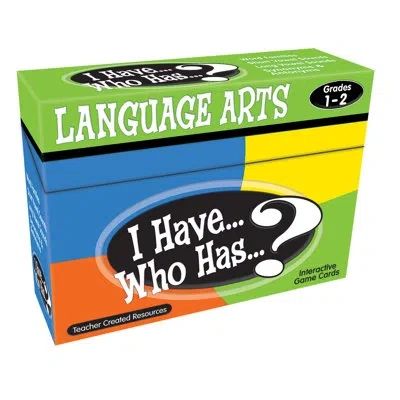 Teacher Created Resources I Have, Who Has Language Arts Game