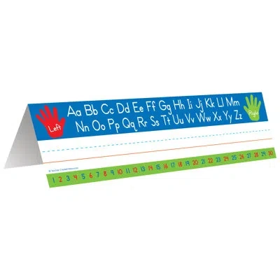 Teacher Created Resources Left Right Alphabet Tented Name Plate