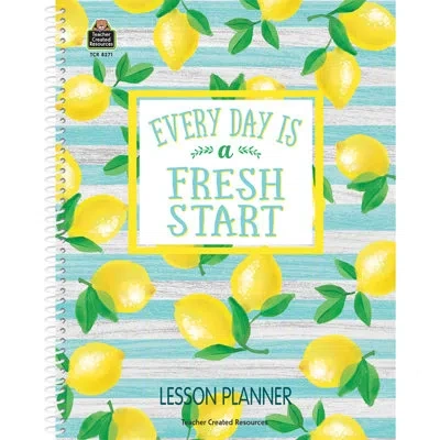 Teacher Created Resources Lemon Lesson Planner